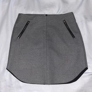 🩶Gray Contemporary Pencil Skirt / Mini Skirt